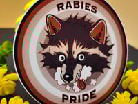 Image 2 of Rabies Pride Sticker