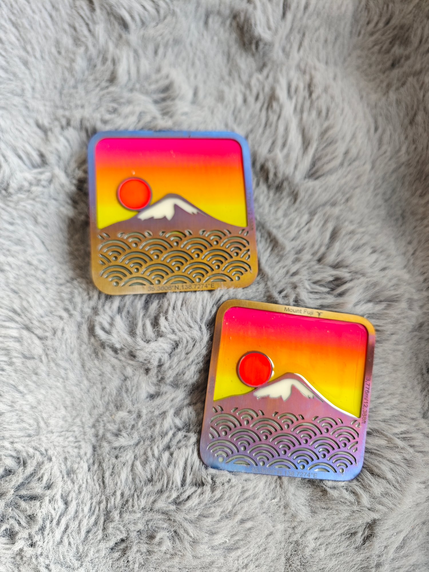 Image of Mt Fuji's starry sky