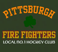 Image 3 of Forest Green PGH Fire Hockey St Pats Sport Lace Hoodie 