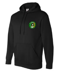 Image 1 of Black PGH Fire St Pats Wicking Fleece Hoodie