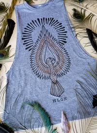 Image 2 of Phoenix Rising Sleeveless Muscle Shirt