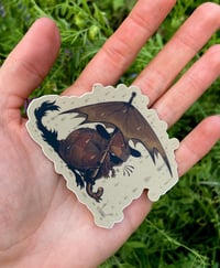 Image 2 of Soot Dragon in the Rain Sticker