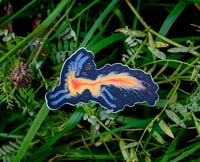 Image 1 of Thermal Dream Fox (small sticker!)