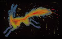 Image 3 of Thermal Dream Fox (small sticker!)