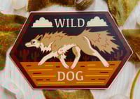 Image 1 of Wild Dog Sticker