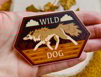 Image 2 of Wild Dog Sticker