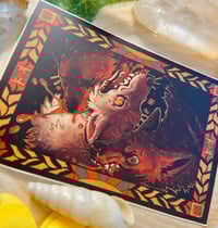 Image 2 of Wolf Fight Sticker