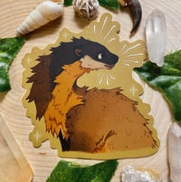 Image 1 of Yellow Throated Marten Sticker