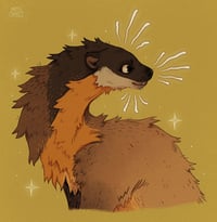Image 3 of Yellow Throated Marten Sticker