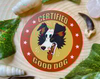 Image 1 of Certified Good Dog Sticker