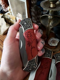 Image 2 of Death Before Dishonor Rosewood Knife