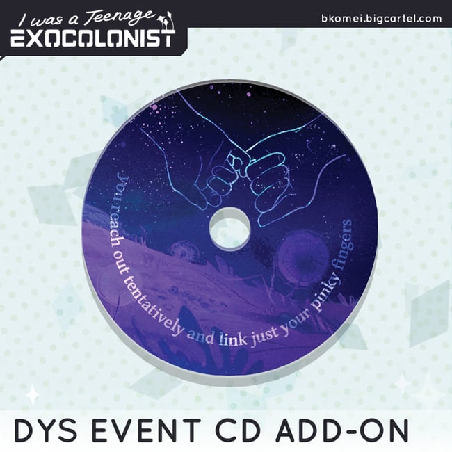 Official Exocolonist Soundtrack CD Acrylic Charm