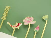 Image 3 of Lotus Bookmarks Art Gift Box 