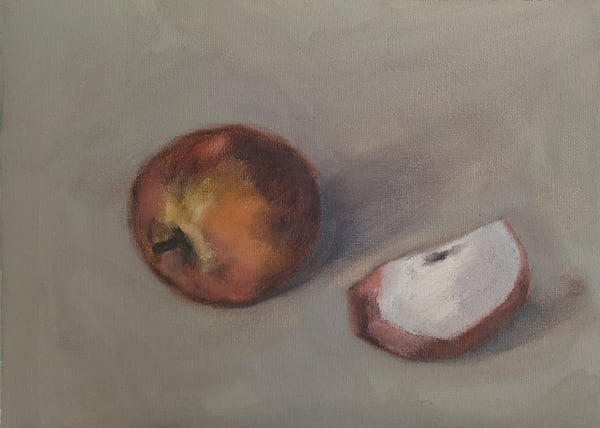 Image of Nature morte aux pommes rouges