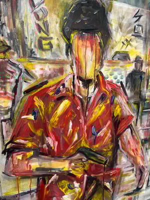 REDEMPTION ORIGINAL PAINTING 30x41"