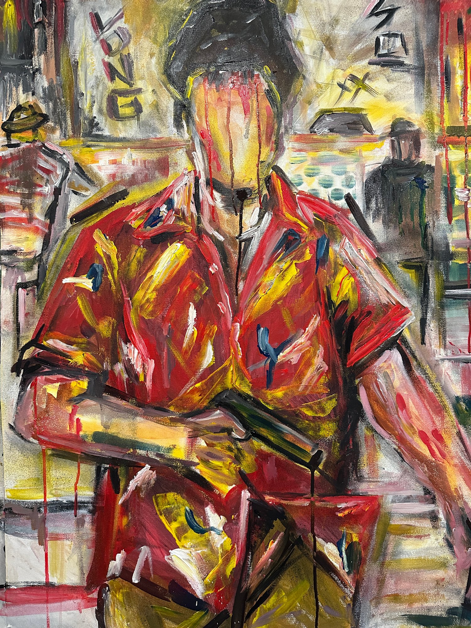 REDEMPTION ORIGINAL PAINTING 30x41"