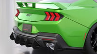 Image 2 of 2024+ Ford Mustang GT Solid Aluminum Rear Diffuser  V1 and EcoBoost Quad  Active Exhaust