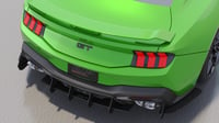 Image 3 of 2024+ Ford Mustang GT Solid Aluminum Rear Diffuser  V1 and EcoBoost Quad  Active Exhaust