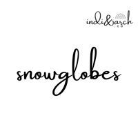 Image 1 of 16OZ GLASS SNOWGLOBE
