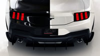 Image 3 of 2024+ Ford Mustang GT Solid Aluminum Rear Diffuser V1 and EcoBoost Dual w/o  Active Exhaust