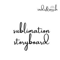 STORYBOARD SUBLIMATION 20OZ