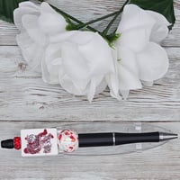 Image 4 of Crime Scene Beaded Pen