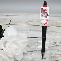 Image 1 of Crime Scene Beaded Pen