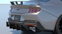 Image 5 of 2024+ Ford Mustang GT HDPE Rear Diffuser V2 and EcoBoost Quad Active Exhaust