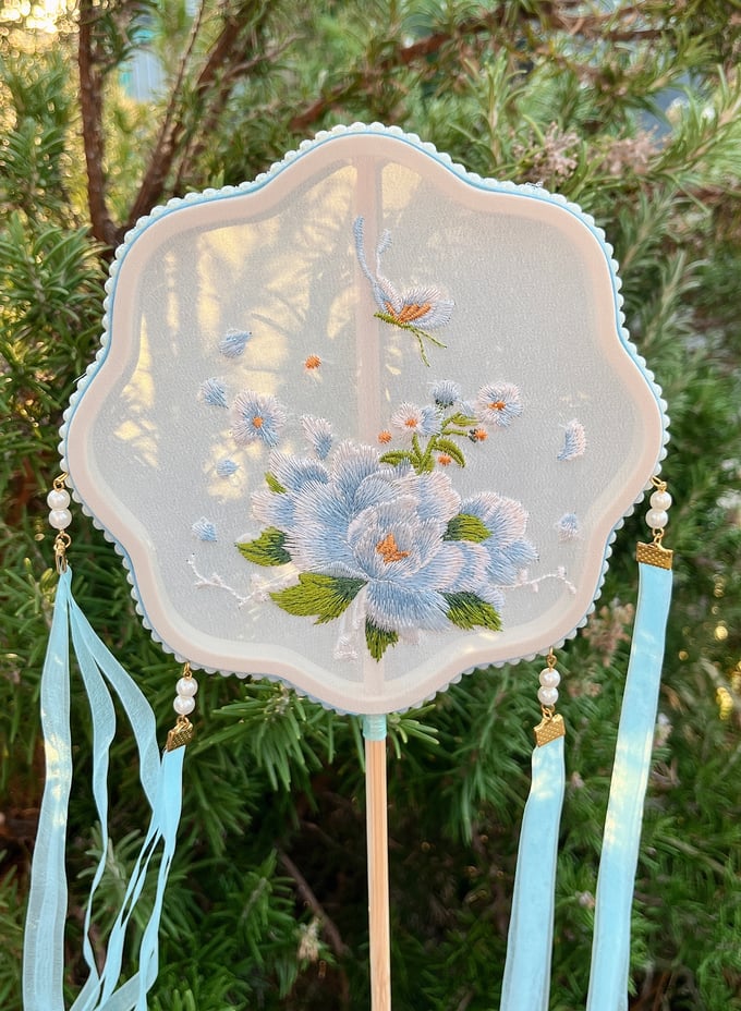 Image of Last chance-Embroidered Fans Sale