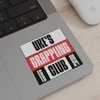 Image 1 of Uke’s Grappling Club 2.5" Vinyl Sticker