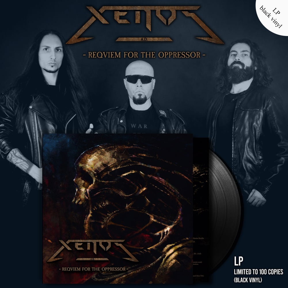 XENOS A.D. "Reqviem For The Oppressor" LP/BUNDLE (PRE-ORDER NOW!!!)