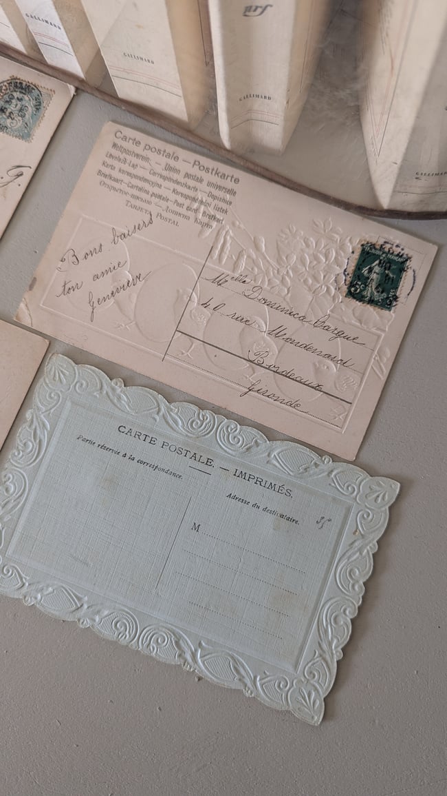 Lot 1 cartes postales Pâques