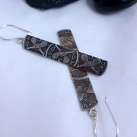 Image 2 of Patu Threepence Coin Earrings