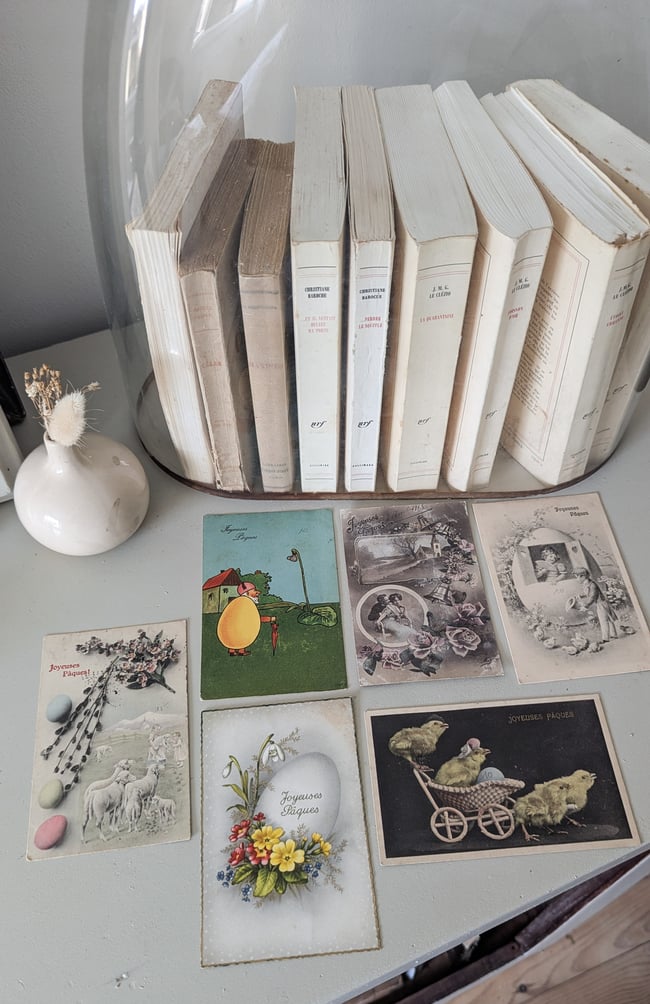 Lot 2 cartes postales de PÂQUES 