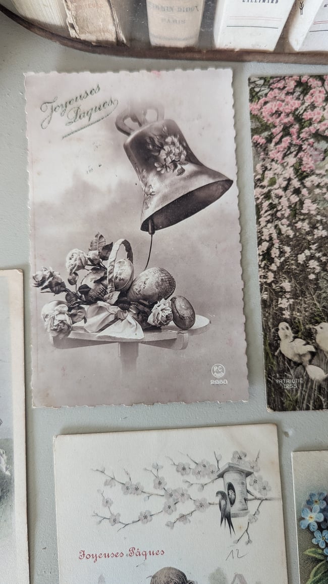 Lot 3 cartes postales de Pâques 