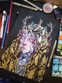 Image 1 of Déesse de la Mort - Original et prints