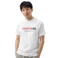 Image 3 of VCS Visionary Red Roman Designer Luxury Modern Unisex Organic Cotton Graphic Fashion T-Shirt