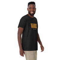 Image 4 of VCS Visionary Yellow Designer Luxury Modern Unisex Organic Cotton Graphic Fashion T-Shirt