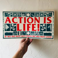 ACTION IS LIFE! RISO PRINT