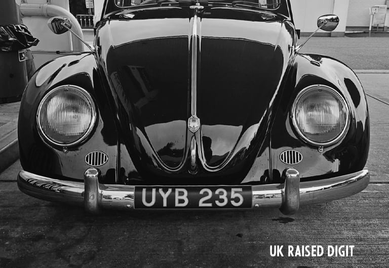 Image of Magnetic & Removable 'Show Number Plates'