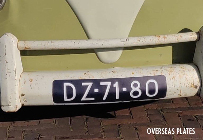 Image of Magnetic & Removable 'Show Number Plates'