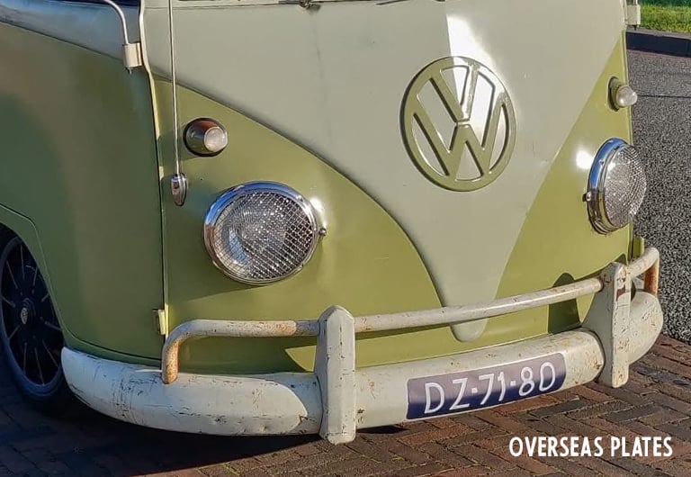 Image of Magnetic & Removable 'Show Number Plates'