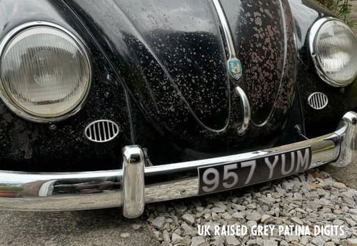 Image of Magnetic & Removable 'Show Number Plates'