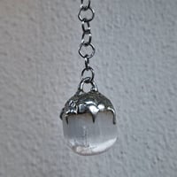 Image 2 of Selenite Pendant Necklace