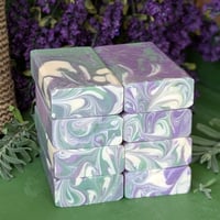 Image 4 of Lavender and Sage Handmade Soap with Shea Butter