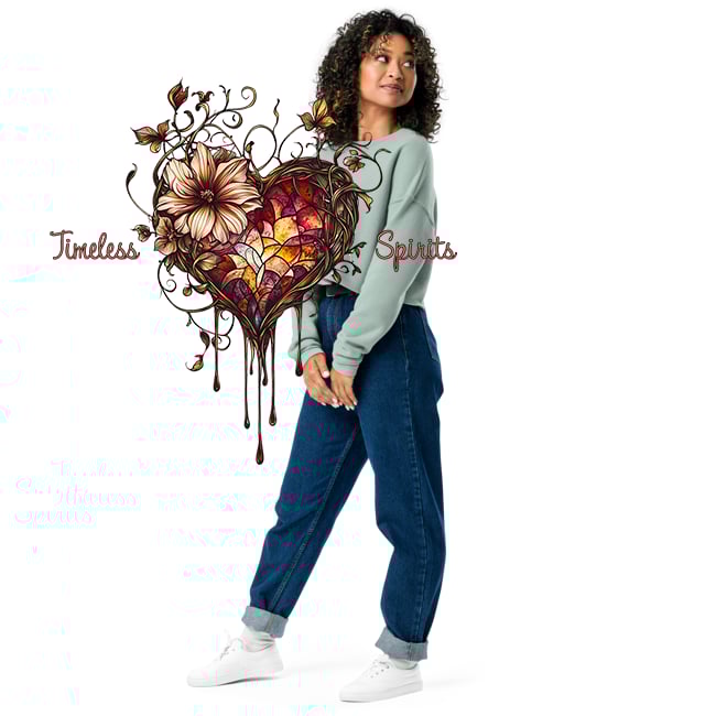 Timeless Spirits - Crop Sweatshirt