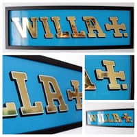 Image 2 of 'RIZLA' STYLE NAME SIGN