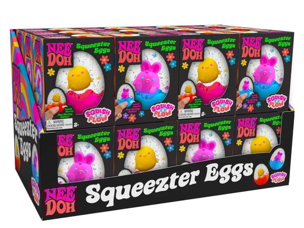 Image of Needoh  Squeezter egg squish and flow fidget