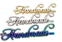 Image 1 of Handmade Metal Labels - Pack of 12