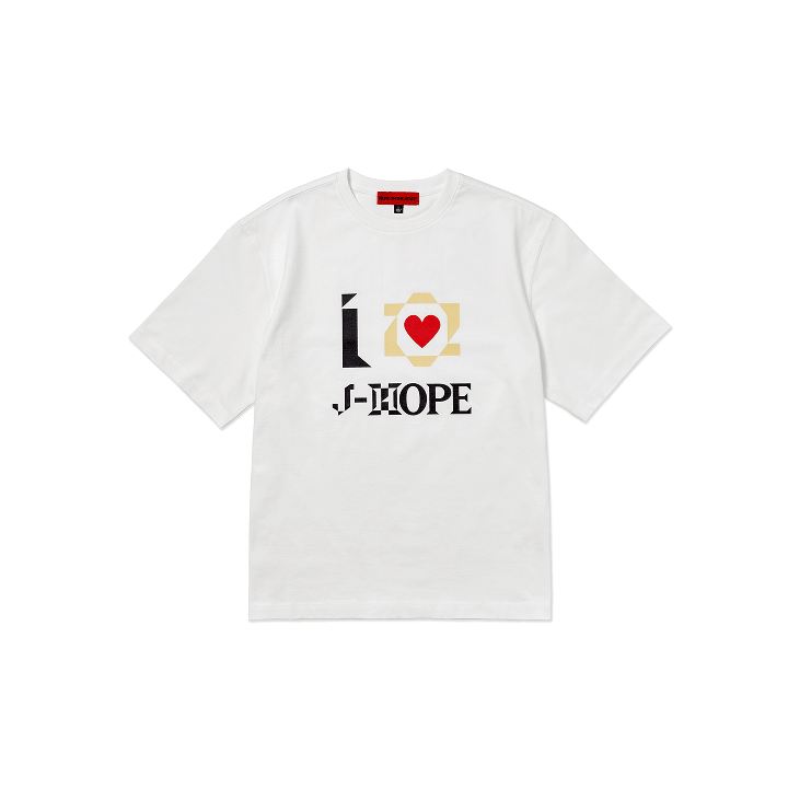 Image of [PRE-ORDER] BTS J-Hope ‘Hope On The Stage’ T-Shirt (White)